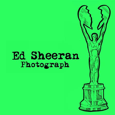 Photograph - Single, Ed Sheeran, 2014. | Ed sheeran, Album covers, Photographer