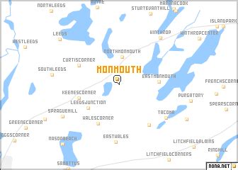 Monmouth (United States - USA) map - nona.net