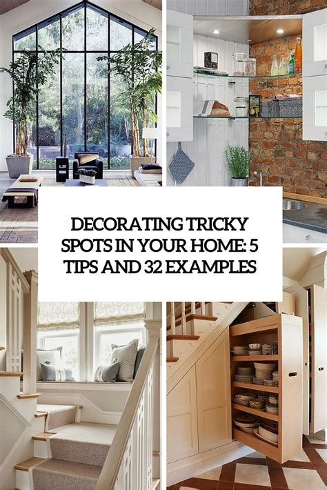 Unique Home Decor Ideas For All These Tricky Spots: 5 Tips And 32 ...