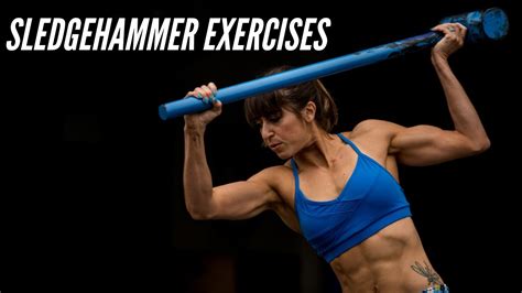 17 SLEDGEHAMMER Exercises | Full Body Sledge Hammer Workout - YouTube