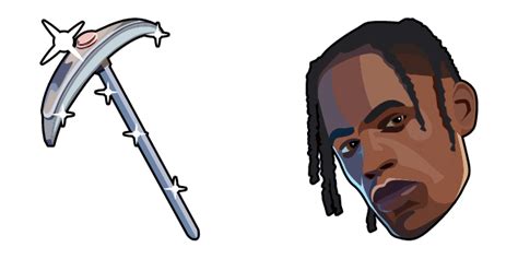 Fortnite Cursor with Travis Scott Skin - Sweezy Custom Cursors