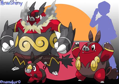 Pokemon New Shiny #234 by Namaker0 on DeviantArt