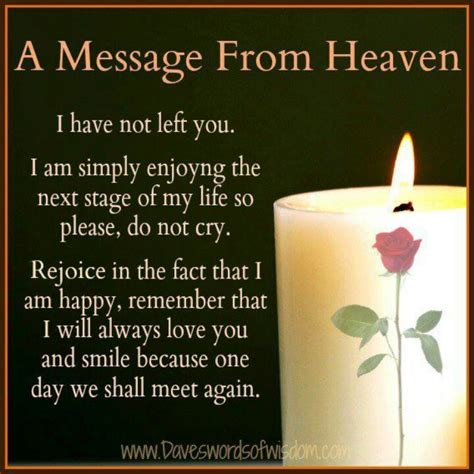 Message From Dad in Heaven ♡ | Messages from heaven, Loved one in heaven, Birthday in heaven