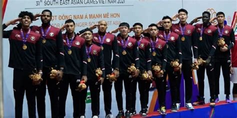 Timnas Basket Putra Indonesia Ukir Sejarah Sabet Medali Emas di SEA Games 2021, Ketua NOC ...