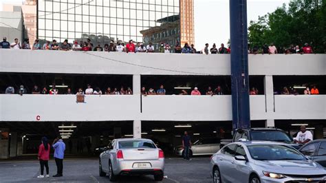 PHOTOS: Demonstrators clash with police on 2nd night of Atlanta protests