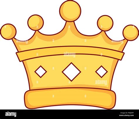 king crown cartoon Stock Vector Image & Art - Alamy