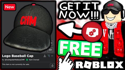 FREE ACCESSORY! HOW TO GET CHM Logo Baseball Cap! (ROBLOX TechQuest Computer History Museum ...