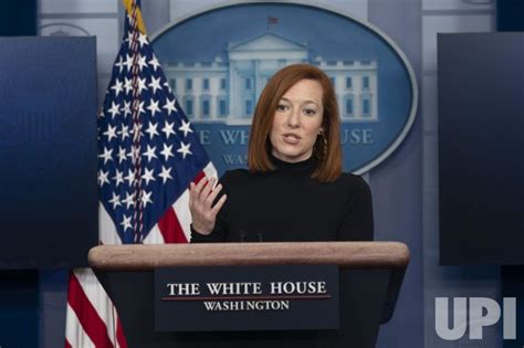 Photo: White House Spokesperson Jen Psaki Holds a News Briefing ...