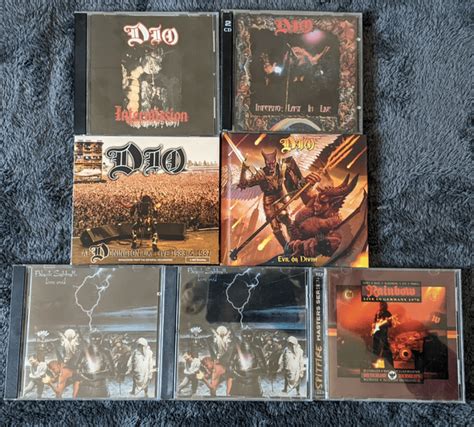 My Ronnie James Dio Live albums CD collection : r/dio