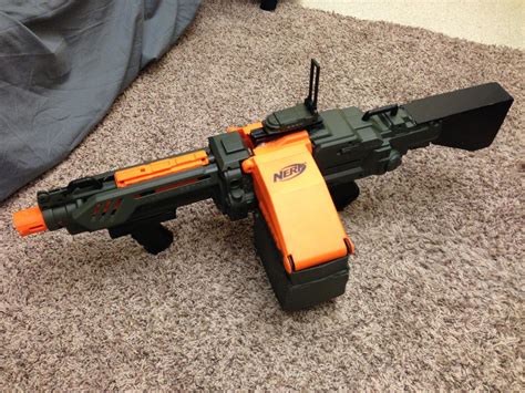 JSI Modding: About Damn Time: The "Rambo" M60 Vulcan | Modified nerf guns, Nerf toys