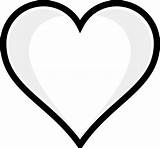 Heart Shape Coloring Pages Printable sketch template