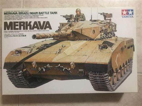 Tamiya Merkava Main Battle Tank 1/35 scale model kit., Hobbies & Toys ...