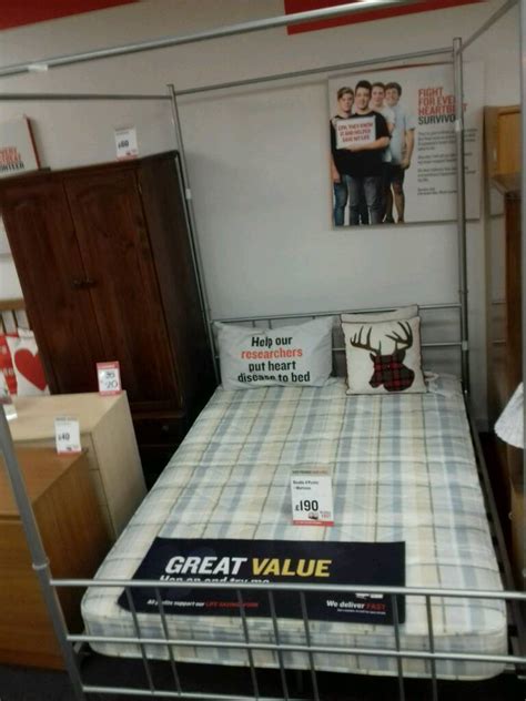 Bed and mattress BRITISH HEART FOUNDATION | in Falkirk | Gumtree