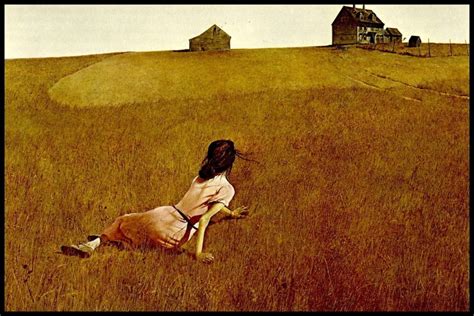 Andrew Wyeth Print, christina's World, Original Vintage Bookplate Print, Circa 1948, Collectible ...