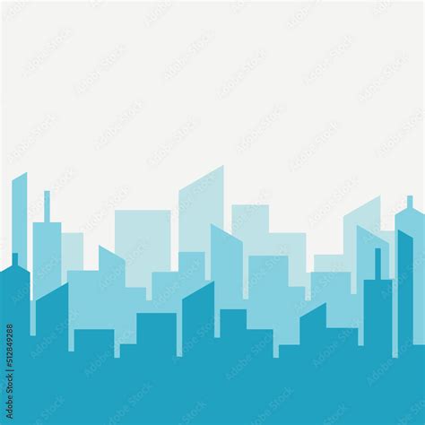 Silhouette skyline illustration Free Vector Stock Illustration | Adobe ...