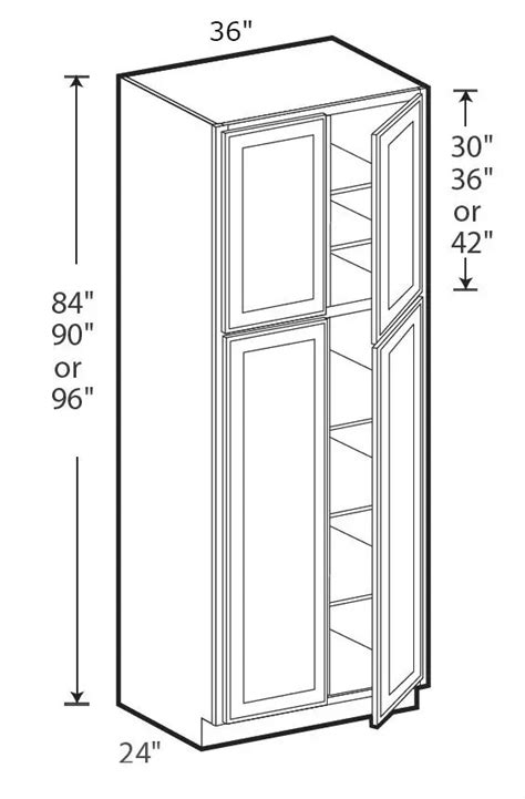 Pantry Cabinet Specifications | www.resnooze.com