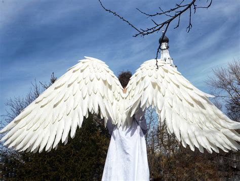 White wings, Giant wings for dance, Moveable angel wings, Photoshoot ...