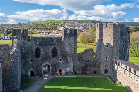 Caerphilly Castle on Behance