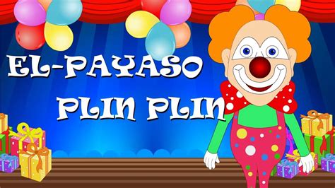 El Payaso Plin Plin (con letra) | Canción infantil - YouTube