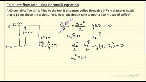 Bernoulli equation calculator - mouselader