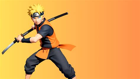 Naruto with Katana Art Wallpaper, HD Artist 4K Wallpapers, Images and ...