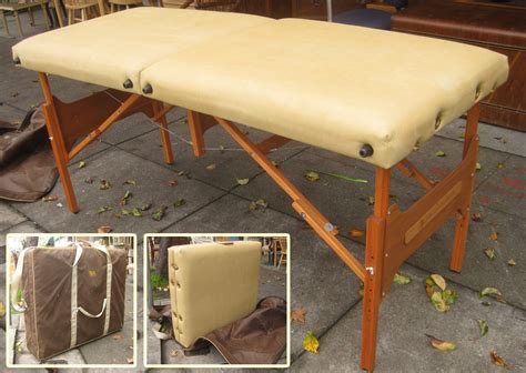 UHURU FURNITURE & COLLECTIBLES: SOLD - Living Earth Crafts Massage Table - $275