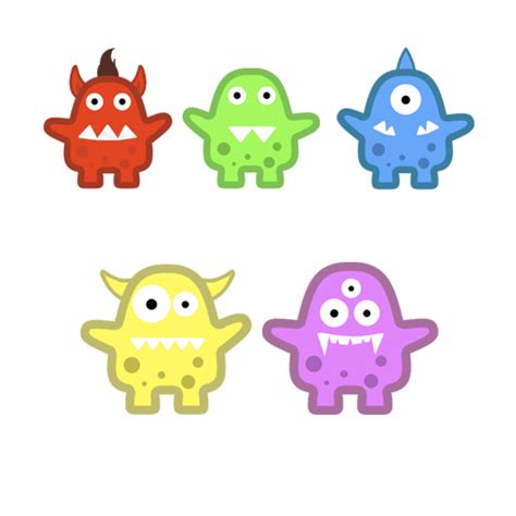 Monsters 2D Pack | OpenGameArt.org