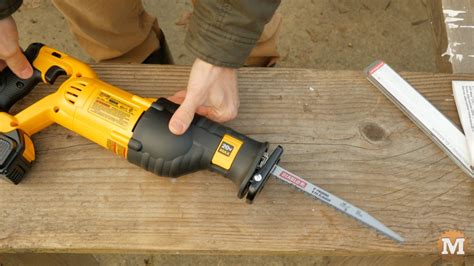 Pruning with a Reciprocating Saw - DeWalt 20 Volt