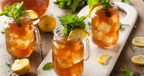 Iced Mint and Lime Tea Recipe - NDTV Food