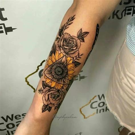 135 Sunflower Tattoo Ideas - [Best Rated Designs in 2021]