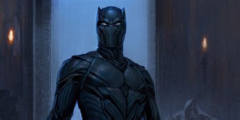 Alternate Black Panther Costume In Concept Art | Screen Rant