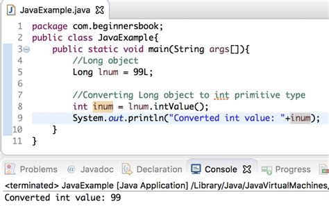 Java Convert long to int with examples