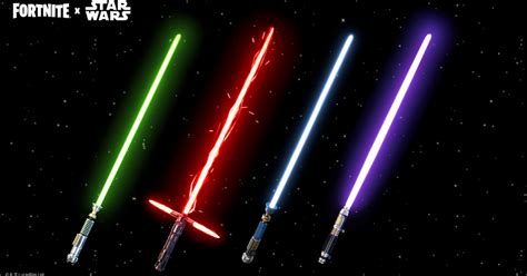 Star Wars Lightsabers Return To Fortnite For A Limited Time