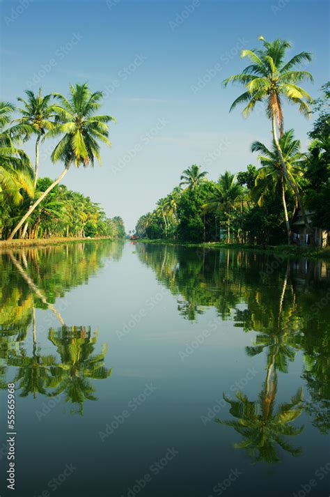 backwaters of Kerala, India Stock Photo | Adobe Stock