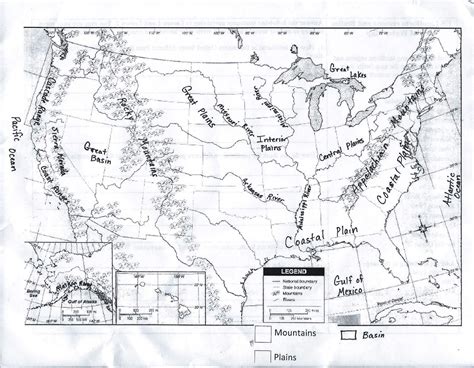 Usa And Canada Physical Map And Travel Information — db-excel.com