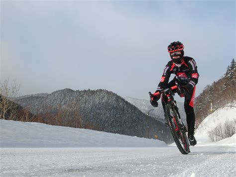 Col de Mikuni 2 - Cyclisme sur neige au Japon