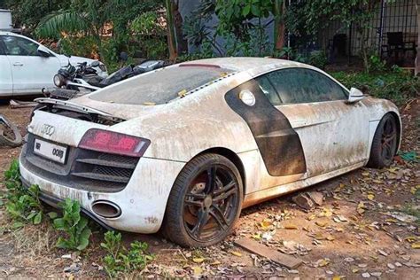 Virat Kohli’s former Audi R8’s present condition will leave you heartbroken! Check Images - Car ...