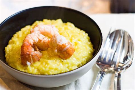 Risotto au safran et langoustines au Thermomix • Yummix