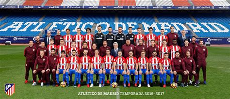 Squad of Atlético de Madrid: season 2016-2017