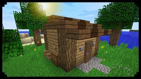 Minecraft: How to make a Tool Shed - YouTube