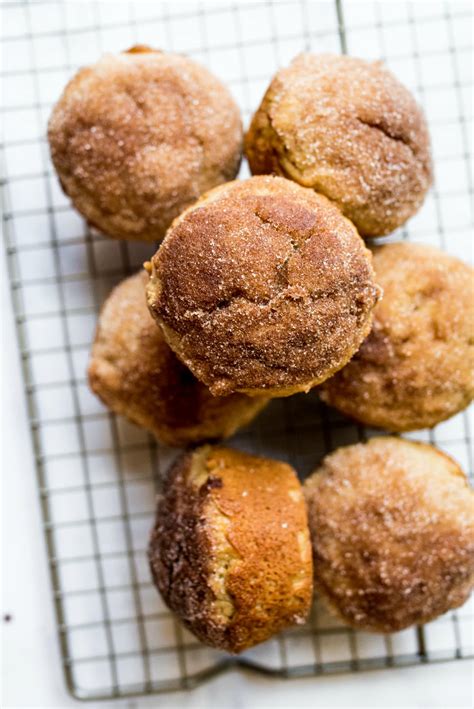 Snickerdoodle Donut Muffins Recipe - Reluctant Entertainer