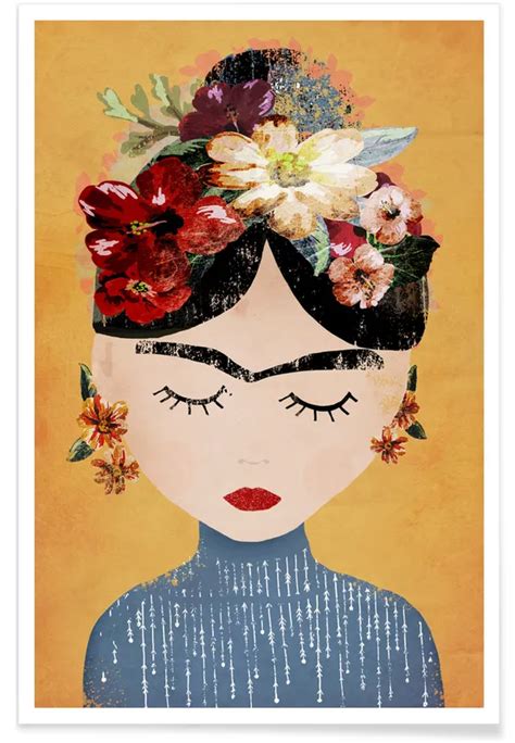 Frida Kahlo Poster Poster Making Frida Kahlo Poster | Images and Photos finder