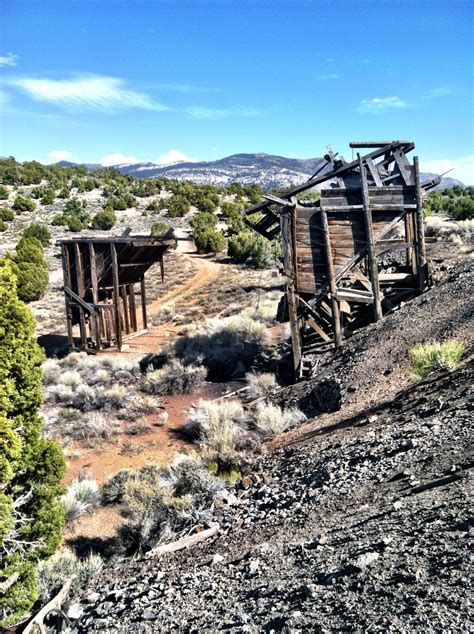 Ghost town in the mountains in Ely, Nevada. | Nevada travel, Ghost towns, Abandoned places