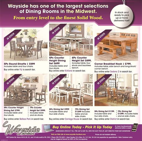 Furniture Deals | Wayside Furniture - Akron, Cleveland, Canton, Medina, Youngstown, Ohio