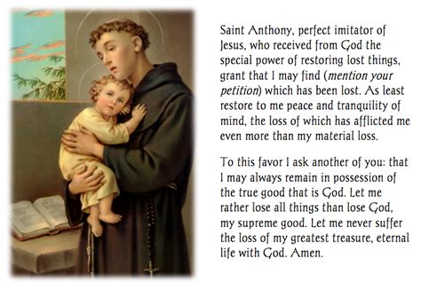 St Anthony Find A Home Prayer - Find Property to Rent