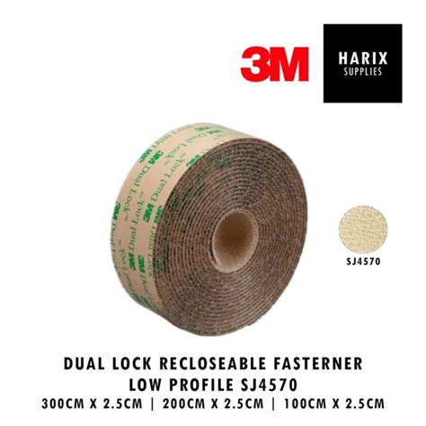 3M Dual Lock Recloseable Fastener Velcro Adhesive Tape Low Profile ...