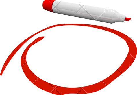 Red Pen Circle Png Royalty Free - Red Circle Pen Png - Free Transparent ...