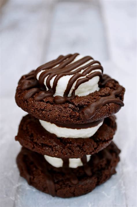 Chocolate Marshmallow Dream Cookies - Breezy Bakes