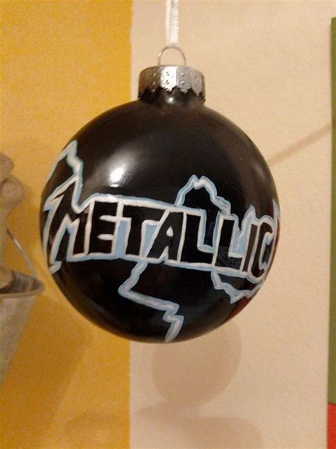 Metallica Doublesided Ornament by howsheseesitecwood on Etsy, $17.95 ...