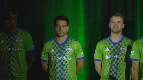 Seattle Sounders unveil 2023 kit partner as Providence | king5.com